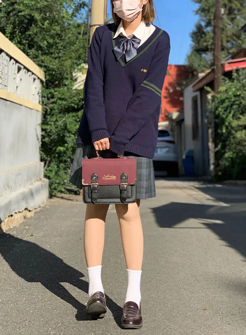 2022 Lolita bag Japanese school Uniforms Cute Ita bag Lolita JK SchoolBag for college Student Women Handbag Anime Shoulder Bag