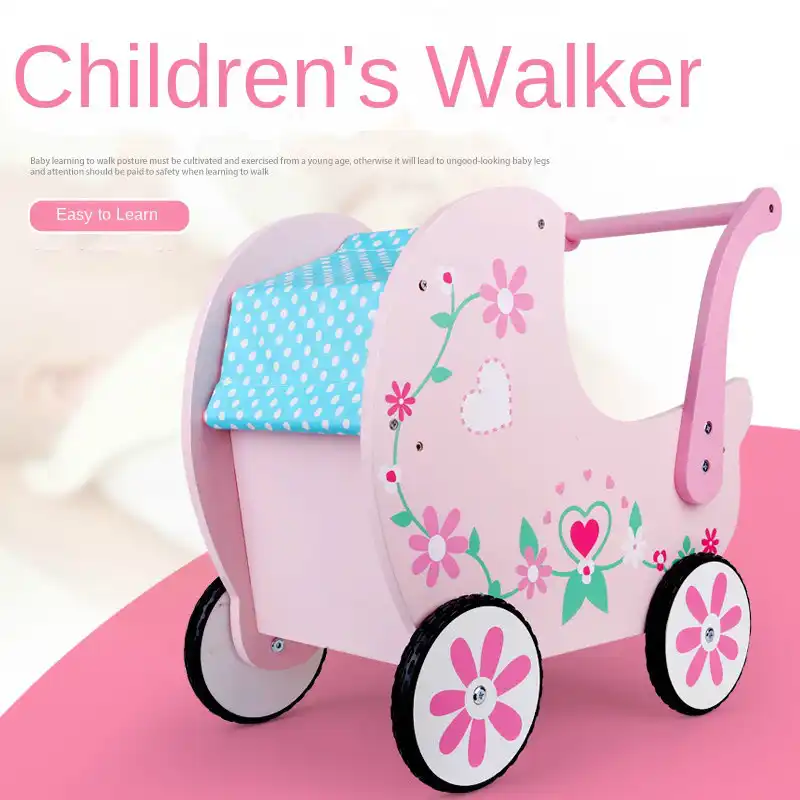 Enfant En Bas Age Marcheur Bebe Garcon Et Fille Semblant Jouer Simulation Panier Chariot En Bois Education Precoce Jouet Pour Enfants Cadeau D Anniversaire Aliexpress