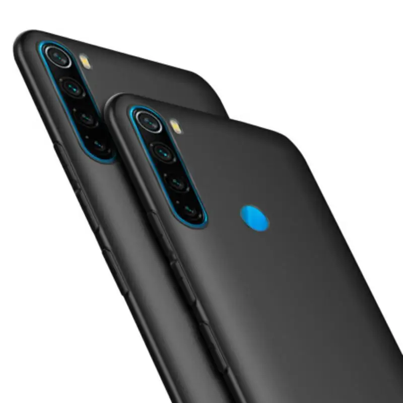 Простой Черный Простой чехол для Xiaomi mi 9 Pro, силиконовый матовый чехол из ТПУ для Red mi Note 8 Pro 8 8A 7 6 5 K20 9T CC9 CC9E