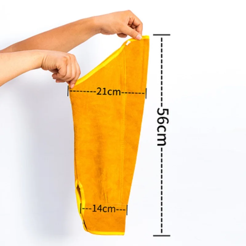 Кожаные сварочные рабочие рукава для мужчин и женщин из воловьей кожи