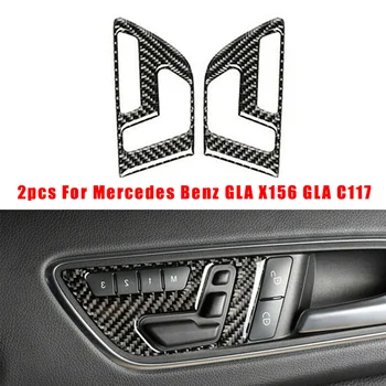 

Vehicle Door Handle Cover Carbon Fiber Decoration Trims Replacement Useful