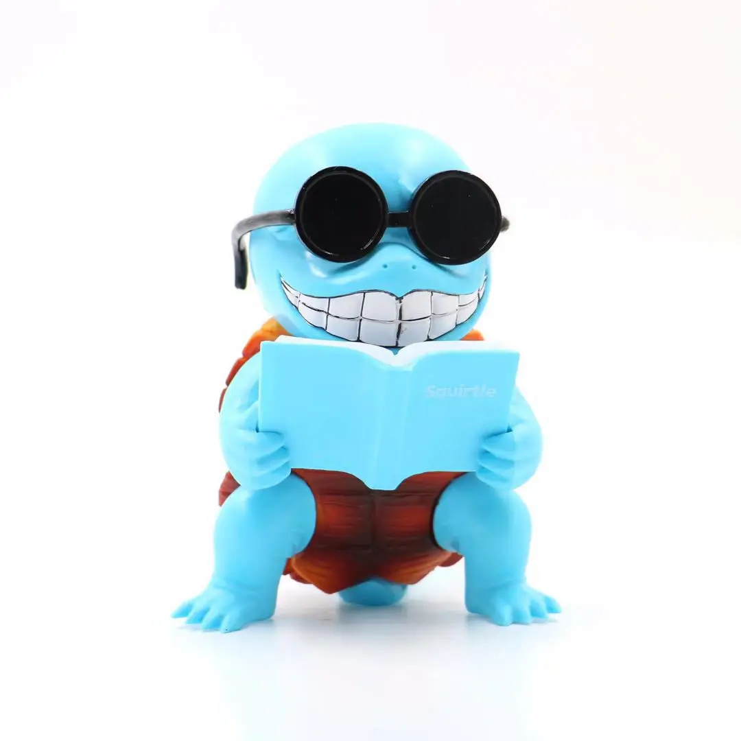 

Donghong Anime Douyin Celebrity Style Pokemon GK Wretched Expression Bulbasaur Squirtle Small Fire Dragon Garage Kit