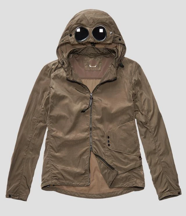 Стиль модная мужская куртка размера плюс на молнии с капюшоном на молнии cp куртка с длинным рукавом теплая уличная ветровка