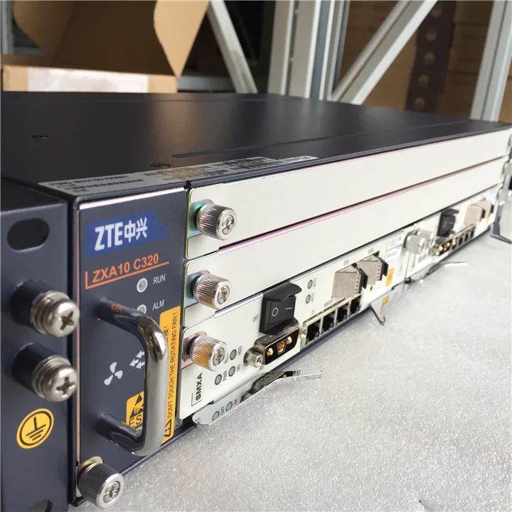 Новый оригинальный ZTE OLT ZXA10 C320 2U GEPON оборудование для оптических линий 2 шт. 10GE SXMA/A30