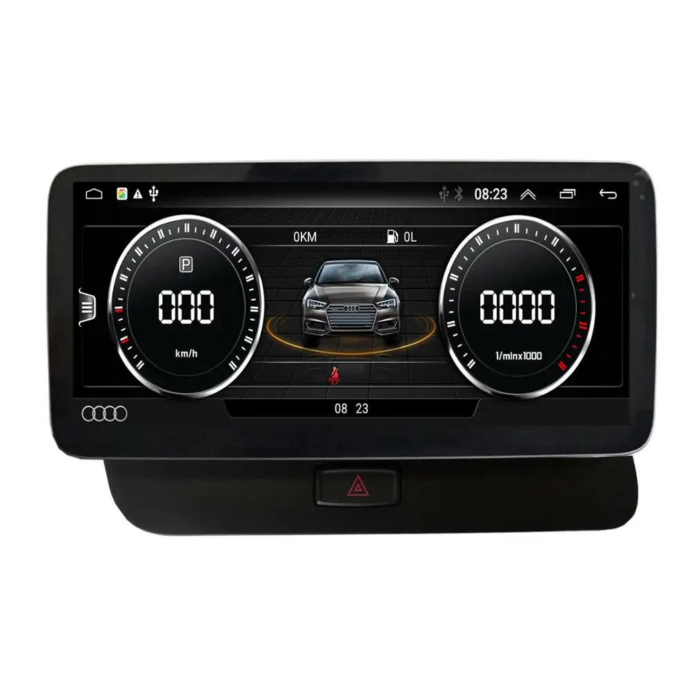 COIKA 10,2" Android 9,0 Система Авто головное устройство для Audi Q5 2009- gps Navi 2+ 32G ram wifi Google SWC Phonelink BT ips