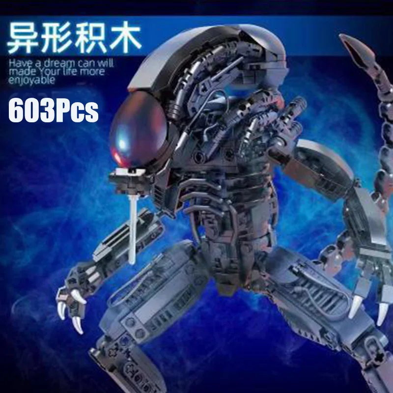 

Star Wars Movie Series Aliens Vs Predator Mech Model Building Blocks Bricks Compatible Lepining Starwars Toys Children Gifts