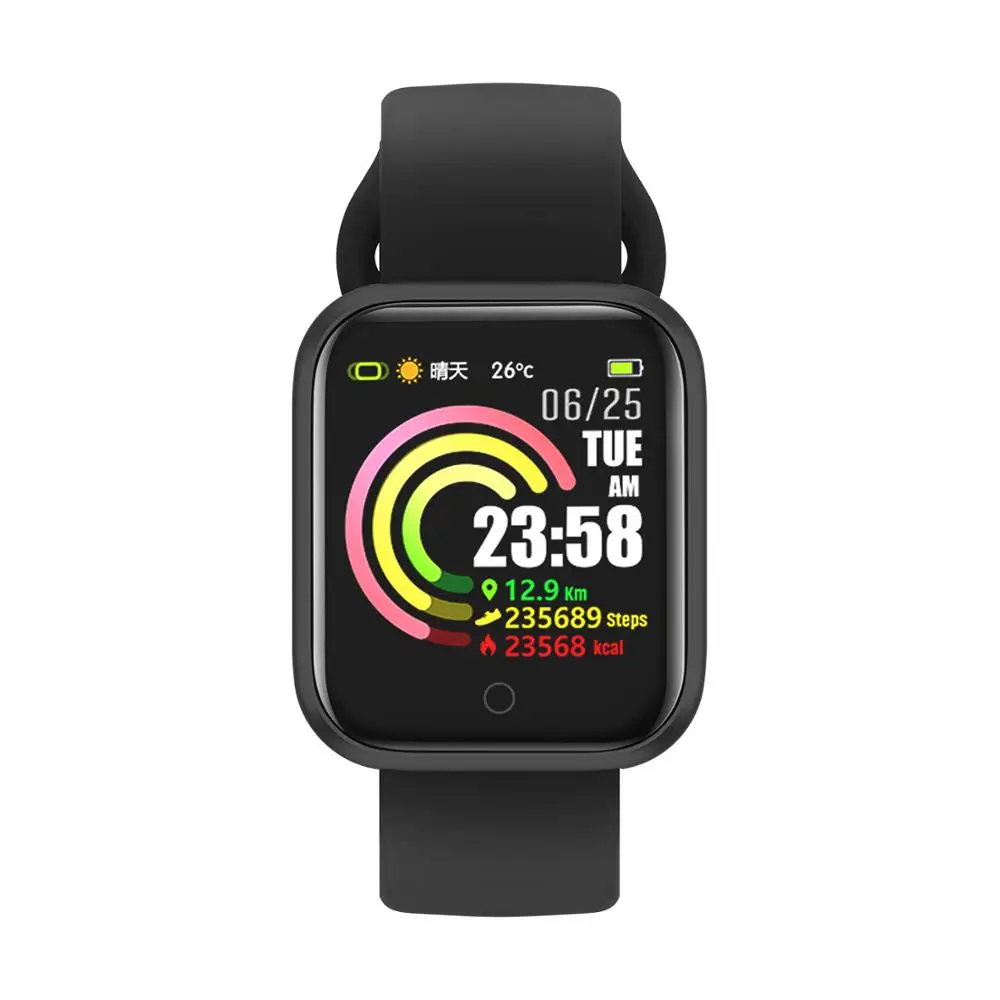 

QW21 intelligent motion bracelet heart rate blood pressure blood oxygen monitoring meter smart reminder movement sleep step wate