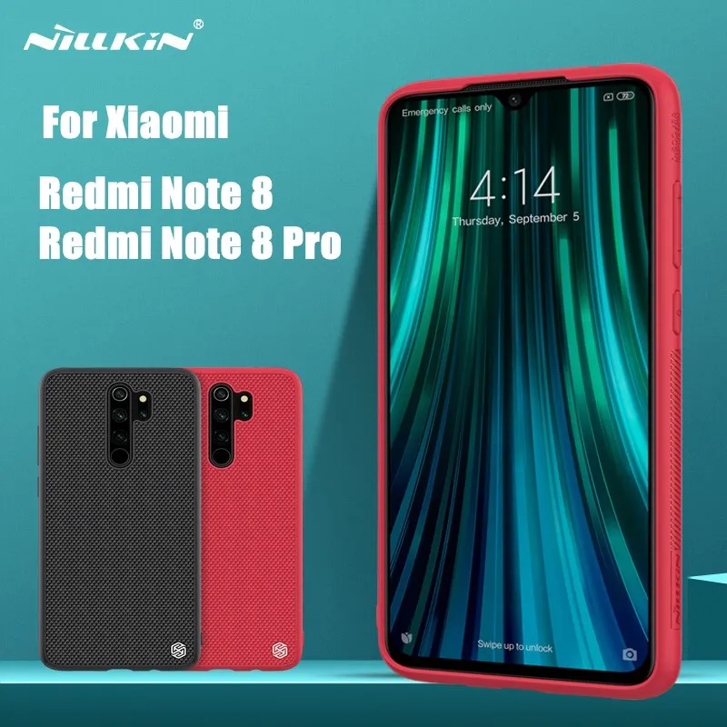 Для Xiaomi Redmi Note 8 чехол NILLKIN текстурированная нейлоновая задняя крышка прочный