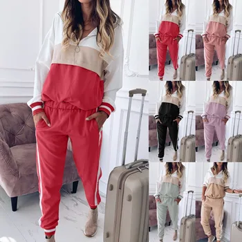 

Are you sure not to click in and see Women Tracksuit Sweatshirt Pants Sets Sport Long Sleeve Wear Casual Suit Sets hot sale