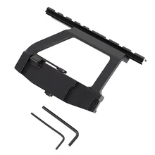 Ak47 Picatiny Side Rail Scope Mount Quick Lock Top Rail Mount Heavy Duty Kalashnikov Ak74 SAIGA RIFLE Airsoft Scope Mount