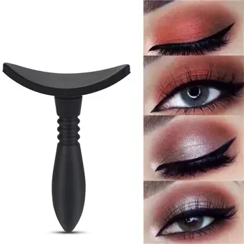 

Eyeliner Template Model Stamp Makeup Aid Tools Sexy Silicone Eyeshadow Eyeliner Stamps Eyes Makeup Tool Accessories