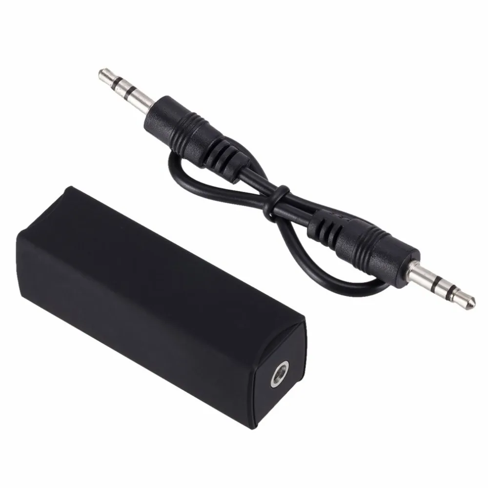 Компактный и легкий Заземленный контур шумоизолятора для автомобильной аудиосистемы домашний стерео с 3,5 мм аудиокабелем