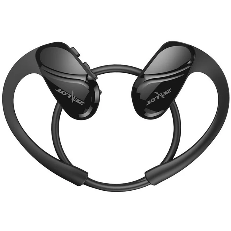 ABHU-ZEALOT H6 Спортивная bluetooth-гарнитура, Висячие Наушники 4,1, бинауральная беспроводная гарнитура для бега, затычки для ушей, водонепроницаемая Спортивная гарнитура HiF