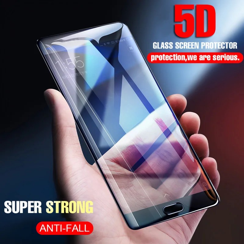 5D закаленное стекло с полным покрытием для Xiaomi Mi A2 Lite Mi5 Mi6 8 A1 на Redmi Note 6 Pro S2 |