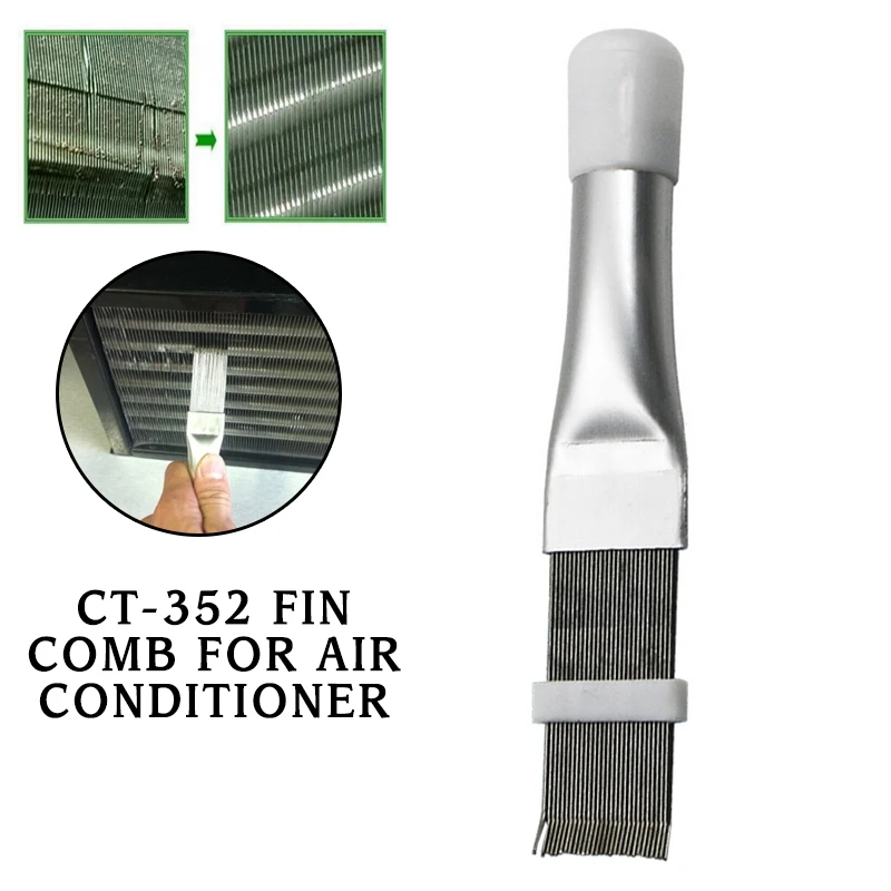 Brass Wire Brush CT-352 Fin Comb For Air Conditioner Blade Cooling Straightening Cleaning Tool 2021 New 1Pcs | Инструменты