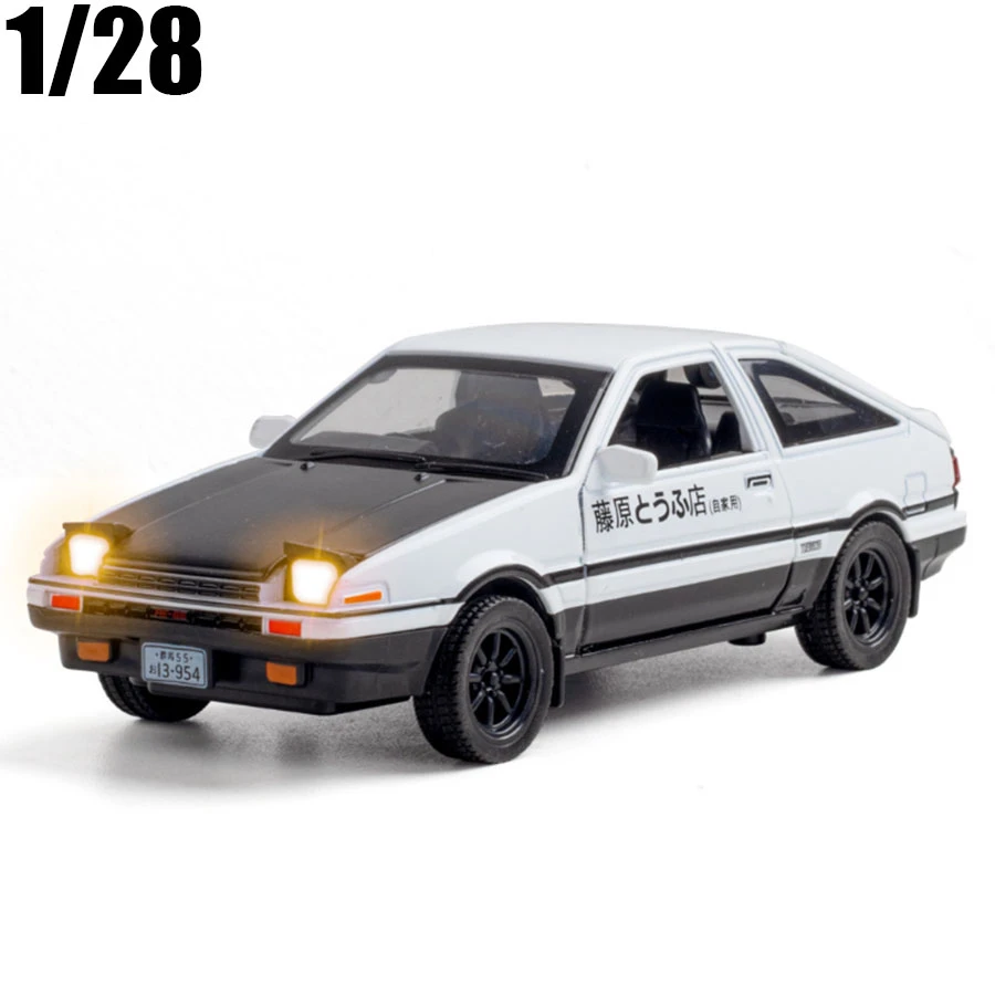 1 28 Scale Toyota Initial D Ae86 Metal Alloy Car Diecasts Toy Vehicles Car Model Miniature Toys For Children Gifts Initial D Toyota Ae86alloy Car Model Aliexpress