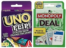 Jouet Puzzle Uno jeu de carte et monopole Deal jeu de carte jouer carte famille partie jeu de société