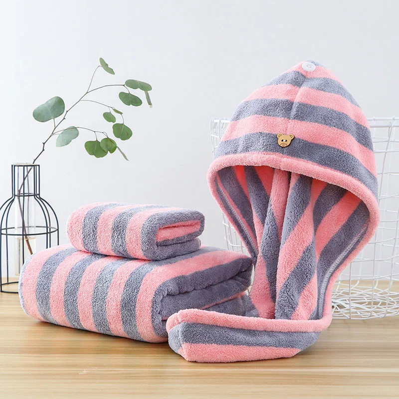 3 piece Cotton Towel Set Bathroom Super Absorbent Bath Towel Adult Face