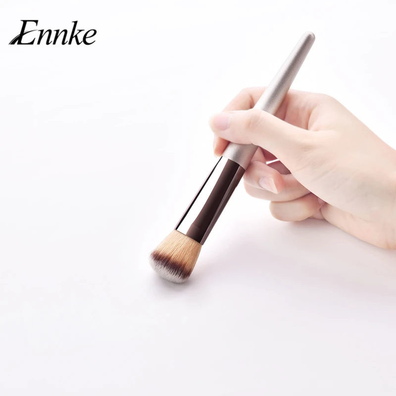 ENNKE 9 шт./компл. бокал для шампанского набор кистей для макияжа, основный косметик, пудра, румяна, кисть для растушевки теней Кисть для макияжа Красота инструменты