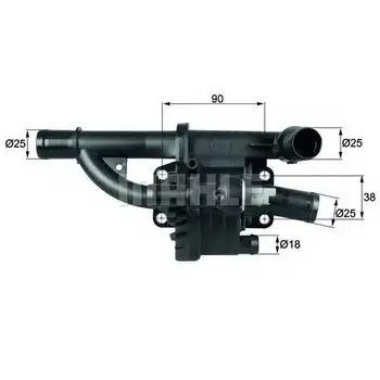 

ТермостатPeugeot 207/307/308/407/Citroen C2/C3/C4 1.6HDi 04 MAH