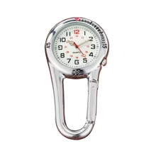 Скалолазание часы карабин Мода Доктор сплав указатель карманные кварцевые подарок клип на ремень светящиеся унисекс спортивные
