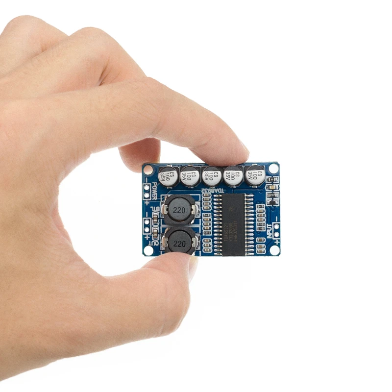 Плата цифрового усилителя малой мощности TDA8932 35 Вт моно модуль H74 1 шт.|power amplifier board