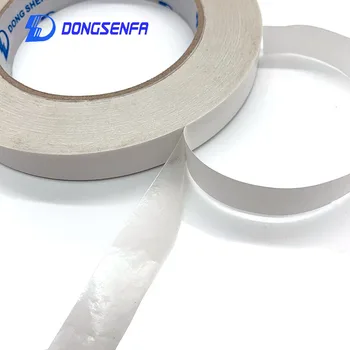 

2PCS Large Double-sided Tape Super Strong Double Sided Adhesive Tape for Home Repair Paper Tape White 45.7M