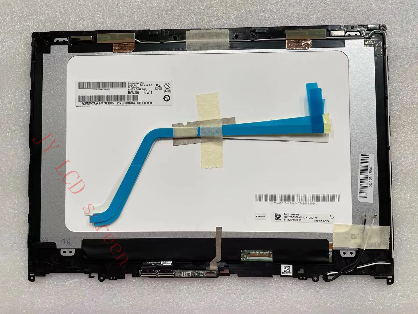 

14-дюймовый ЖК-экран для ноутбука Lenovo Yoga 520-14 серии 520-14IKB 80X8, сенсорный дисплей, дигитайзер в сборе 1366X768 и 1920X1080