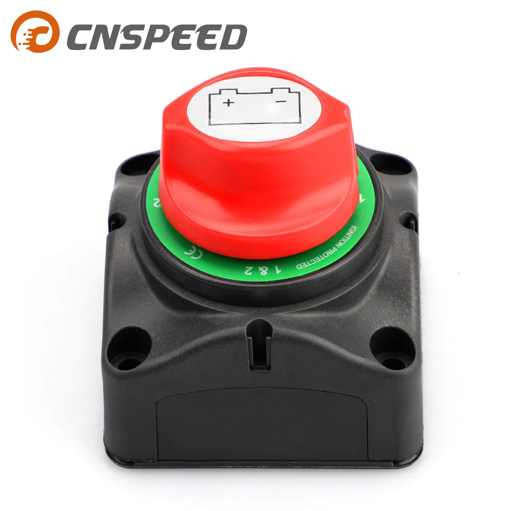 Battery Disconnect Isolator Master Cut off Switch for Car RV Marine Boat 