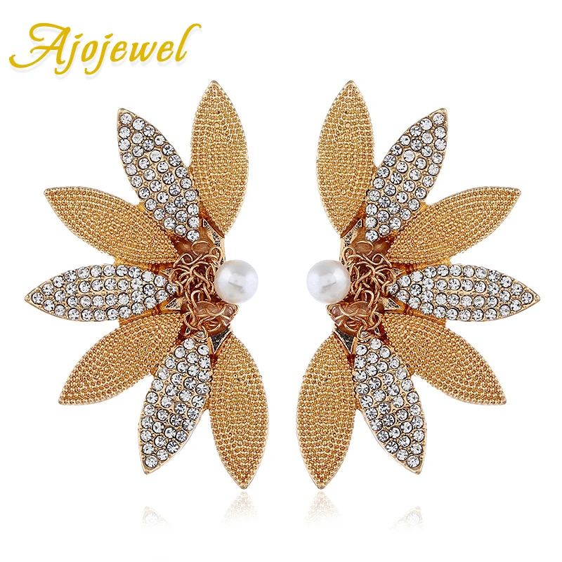 Ajojewel модная серьга Роскошные CZ серьги в форме крыла ангела для женщин сексуальные ювелирные изделия подарки Bijoux Femme