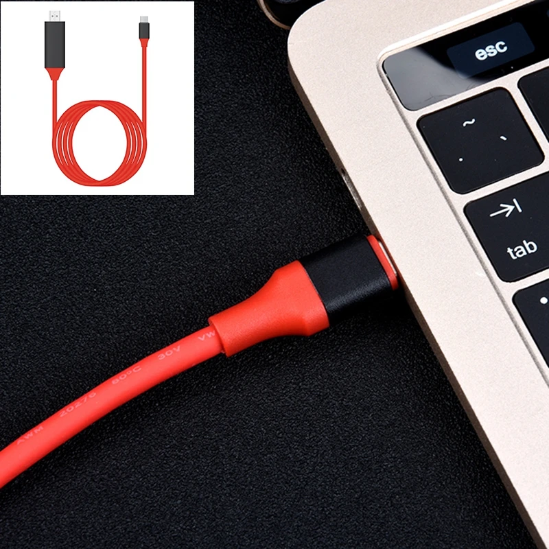USB 3.1 Type C USB-C to 4K HDMI HDTV Adapter Cable