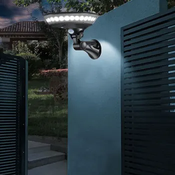 

Outdoor Solar Security Light 360 Luminous Solar Wall Light LED Motion Sensor Light IP65 Waterproof Fence Light for Yard Garden