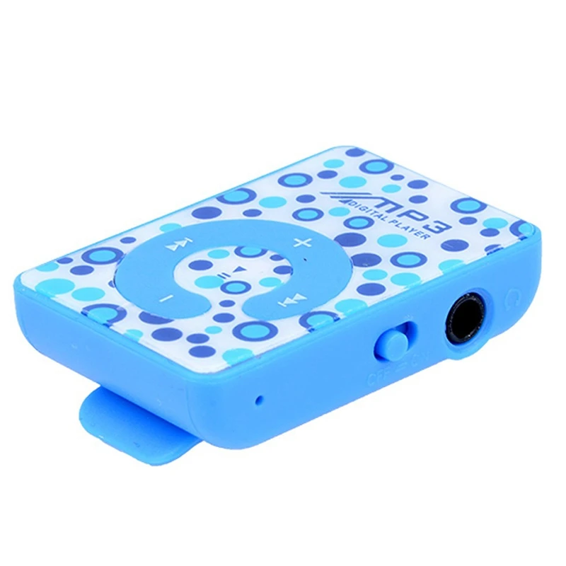 Мини-usb на клипсе MP3 музыкальный медиаплеер с Micro TF/SD слотом для карт и наушниками