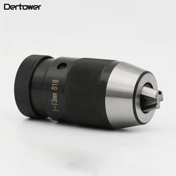 

B12 B16 B18 B22 Lathe Drill Chuck Self Tighten Drill Chuck Light Duty Taper for Lathe Electric Drill CNC Drilling Machine