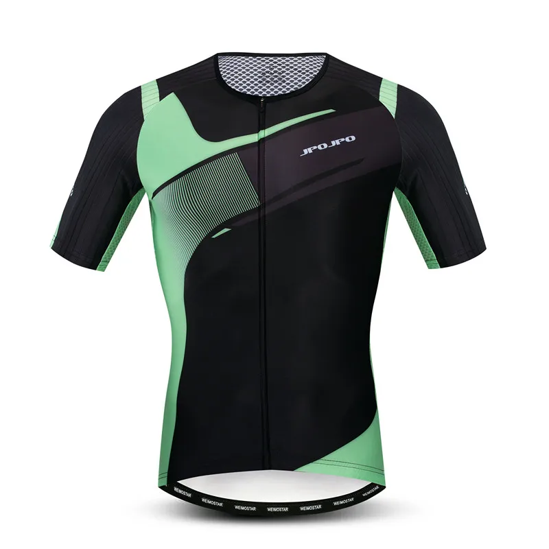 Color 3 JPOJPO команда спорта Велоспорт Джерси для мужчин лето короткий рукав гонки рубашка для езды на велосипеде дышащий горный велосипедный свитер-Джерси велосипедный одежда - Цвет: Color 3