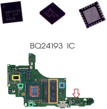 

BQ24193 (BQ24193RGET) Battery Management Charging IC Chip Replacement for Nintendo Switch NS Nintendoswitch Motherboard