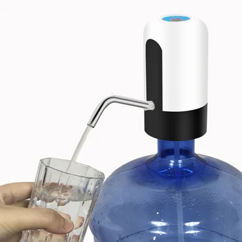

Mini Water Dispenser Gallon Bottled Water Pump Chargeable Electric Drink Dispenser Automatic Water Supply for Desk Water Bottle