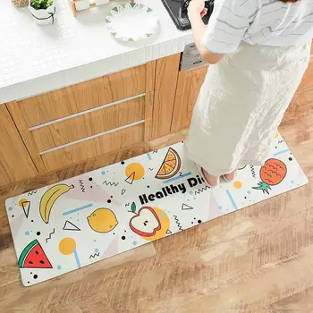 

Leatherwear Skid Resistant Waterproofing Soft Anti-Fatigue Mattress Kitchen Mat Floor Mat Sofa Home Living Room Decoration