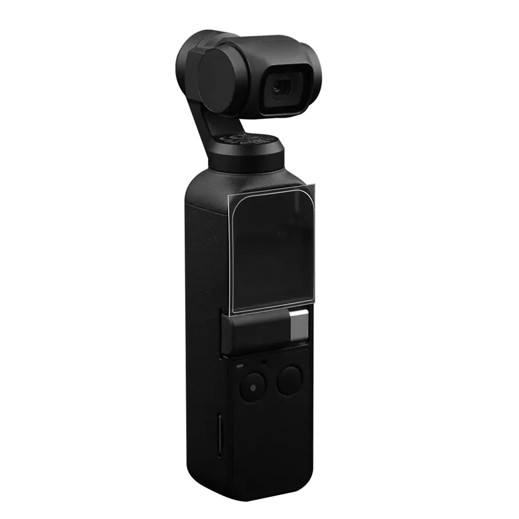 2 шт. Набор для DJI Osmo карманные аксессуары для протектора экрана Объектив защитная пленка карданный чехол аксессуары фильтр