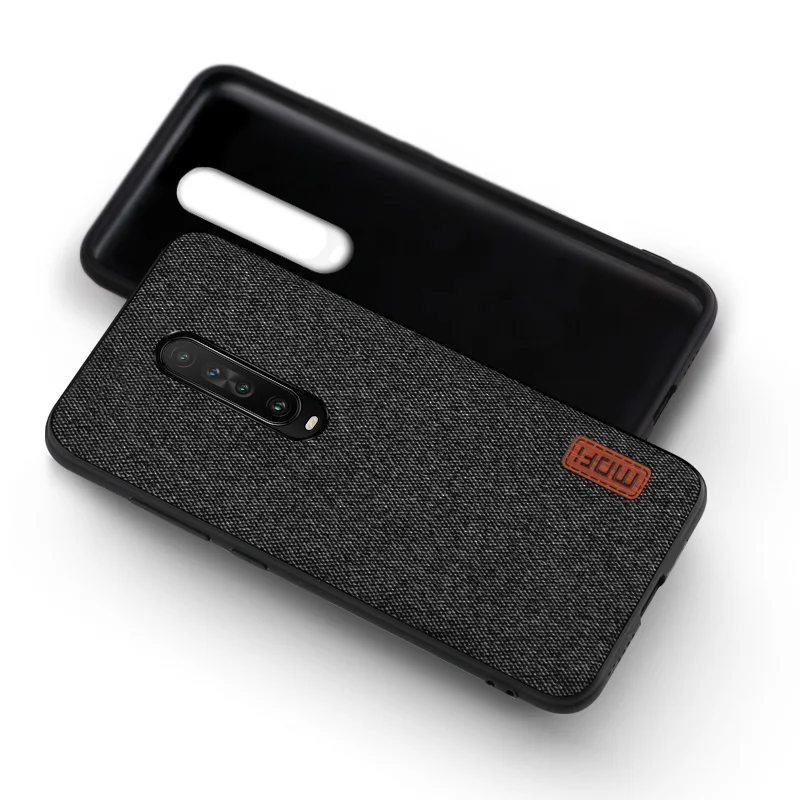 Для Xiaomi redmi K30 чехол MOFi redmi K30 pro 5G ударопрочный чехол-накладка роскошный противоударный чехол s из силикона - Цвет: black