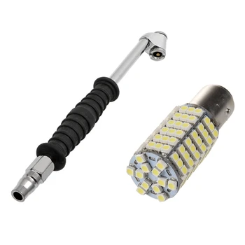 

1Pcs 1157 1016 1034 120 Smd Led Taillight P21 / 5W Light Bulb 12V & 1Pcs Car and Motorcycle Long Tires Inflatable Tube Double He