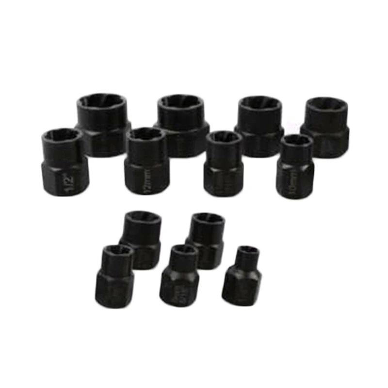 

13pcs/Set Nut Removal Tools Damaged Screws Bolts Extractor Workshop Equipment