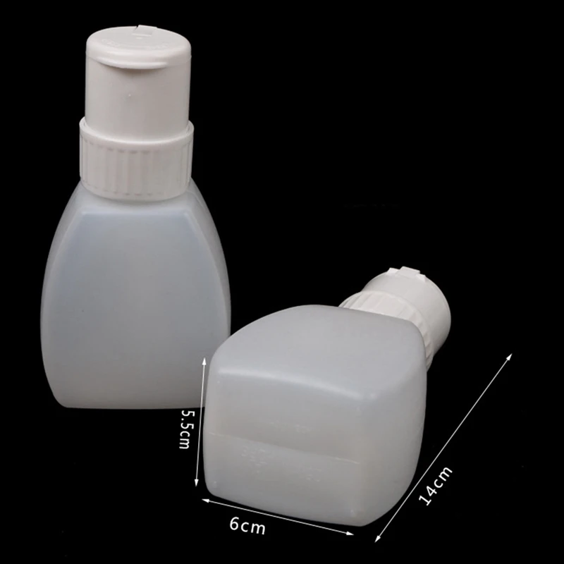 1 шт. пустая пластиковая накладка для лакирования ногтей для удаления спирта жидкий пресс дозаторный диспенсер бутылка для ногтей УФ гель-Очиститель