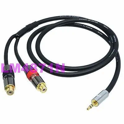 DHL/EMS 10 лотов CANARE Y КАБЕЛЬ L-4E6S 3,5 мм разъем стерео TRS К 2x RCA TV jack моно TS L+ R-d2