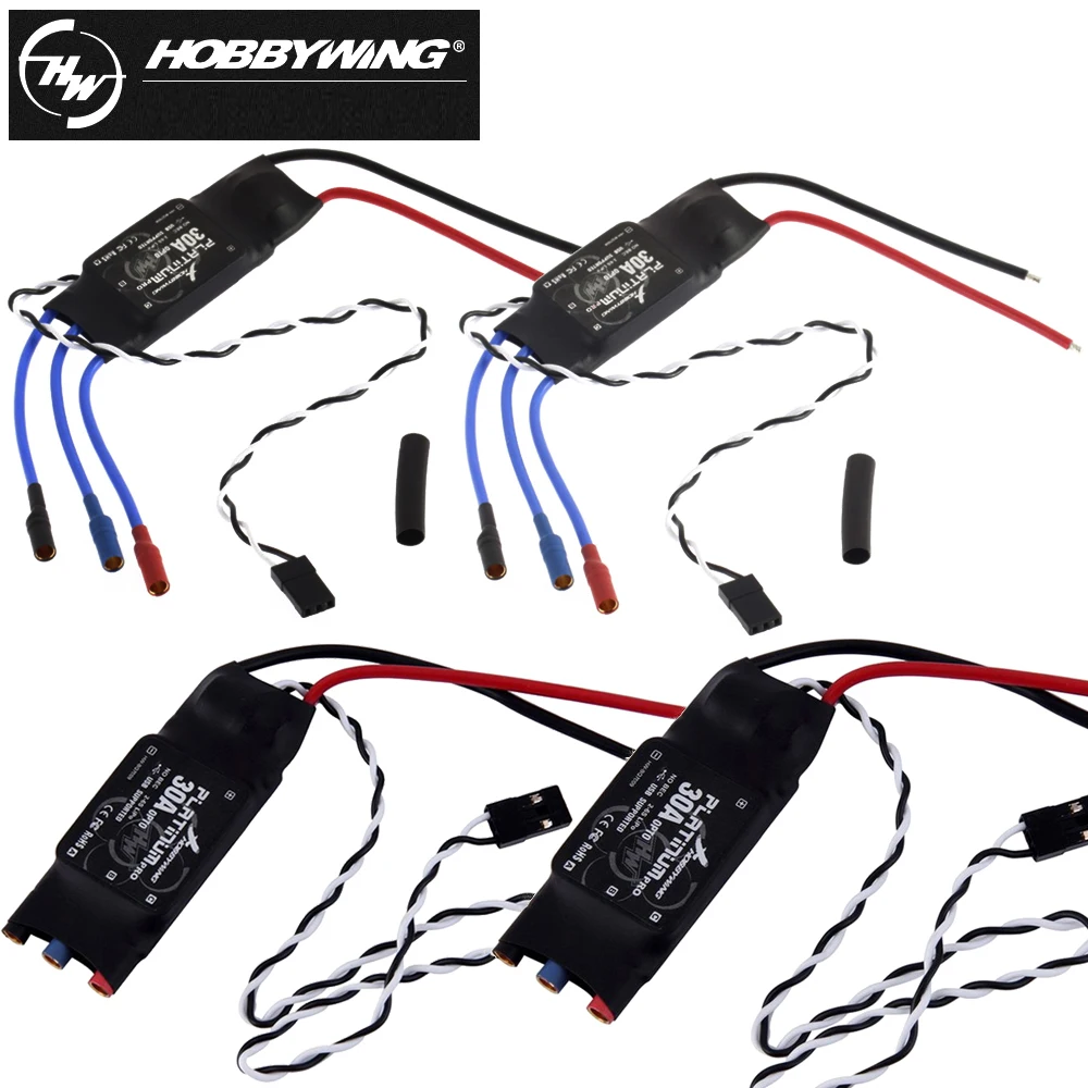 Hobbywing Platinum 30A Pro 2 6S Электрический контроллер скорости OPTO ESC для радиоуправляемых