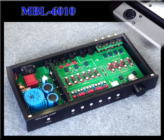 Weiliang Audio Clone Mbl6010d Fullbalanced Preamplifier Remote Control