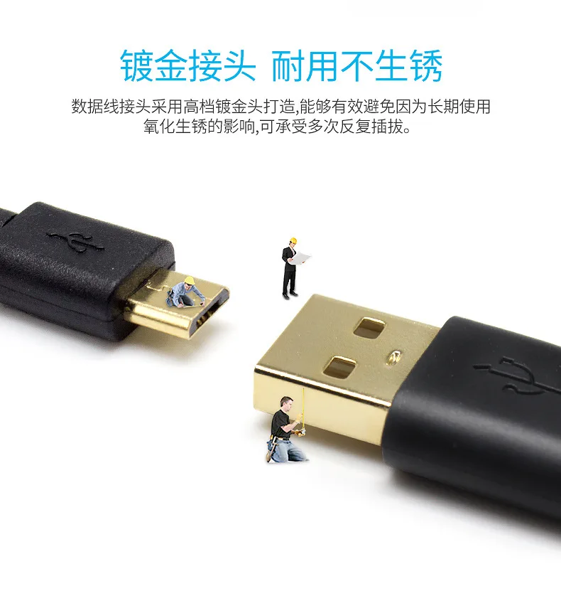 

5V 2.4A Micro USB Cable 100 cm 200 cm A Male to Micro B Male Fast Charging Data Mobile Cable for Samsung Xiaomi Phone Cables