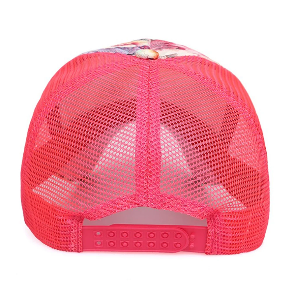 Простые женские бейсболки с вышитыми цветами для девочек, Snapback, женские кепки, сетчатая летняя шляпа от солнца