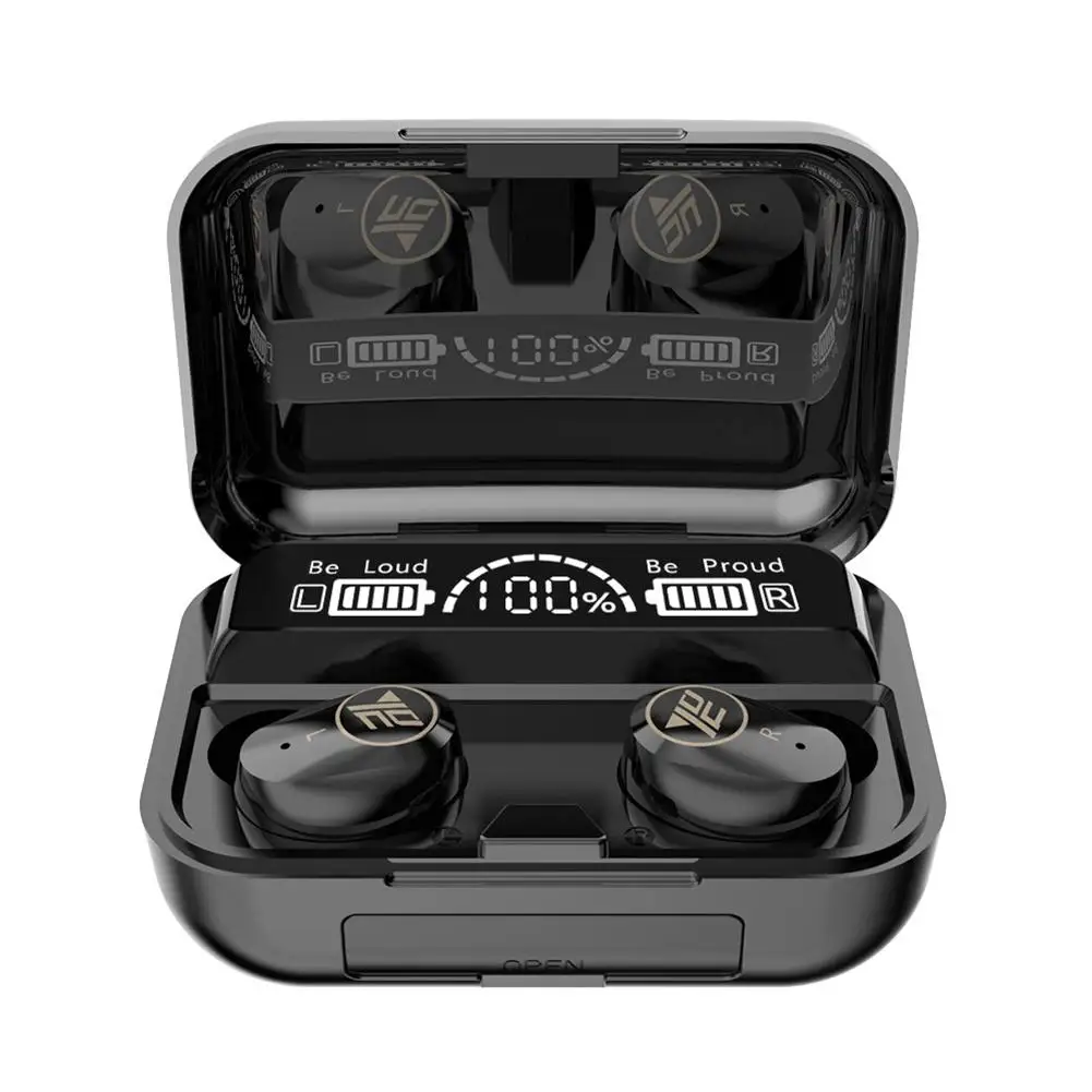 Tws Wireless Earpiece Bluetooth 5 1M16 Led Display Touch Control Earphone With Charging Box Stereo Earplugs For smart phone