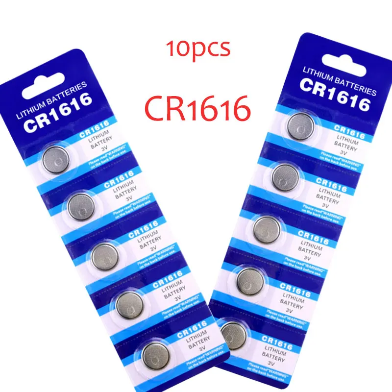 10 шт./CR1616 3 В литиевая батарея ECR1616 GPCR1616 DL1616 Im1616 модные часы кнопки дистанционного